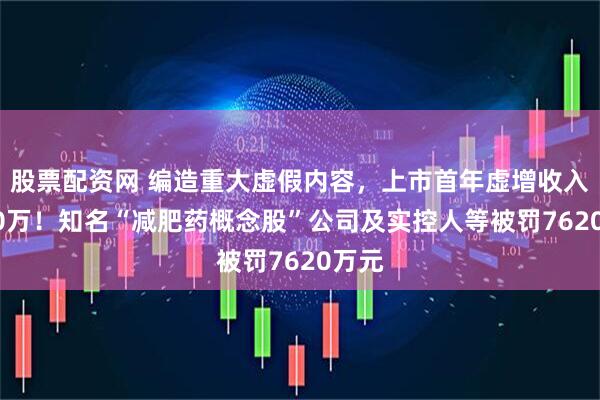 股票配资网 编造重大虚假内容，上市首年虚增收入3000万！知名“减肥药概念股”公司及实控人等被罚7620万元